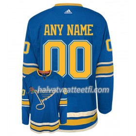Miesten NHL St. Louis Blues Pelipaita Custom Alternate Adidas 2018-19 Authentic